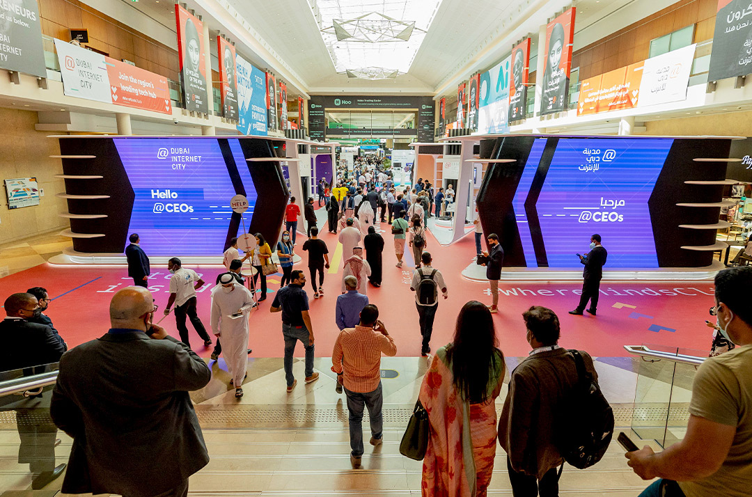 Dubai Internet City Pavilion in GITEX 2021: